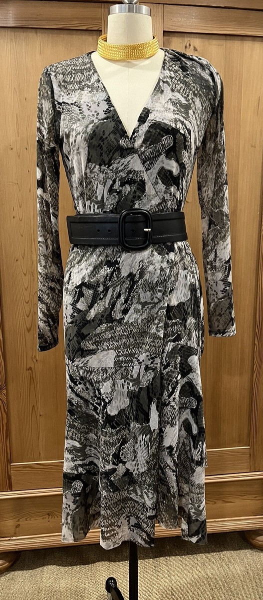 mesh snakeskin dress GUIZIO Mesh Mini Dress in Snakeskin