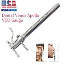 Dental Venus Apollo VDO Gauge Ruler Premium Grade Gauge Prosthodontics Gauges