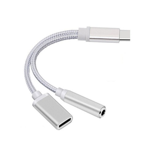 USB Type C To 3.5mm Aux Audio Charging Adapter Splitter Headphone Jack Black. F - Picture 12 of 15