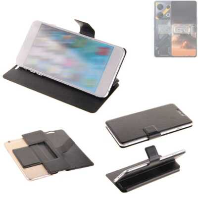 Handy-Hülle für Infinix GT 10 Pro Flip-Cover Case Schutzhülle schwarz