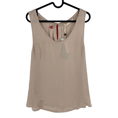 Odd Molly Damen Graues Cleo Ärmelloses Tanktop Größe 3 / L