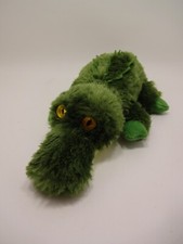 Aurora Green Alligator Crocodile Plush Stuffed Toy 11 Inch Fuzzy Soft 2015