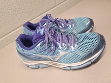 Scarpa da corsa Mizuno Wave Enigma 5 donna punta tonda blu sintetico 10,5 