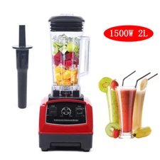 1500W High-speed Blender Smoothie Maker Quiet Industrial Commercial Power