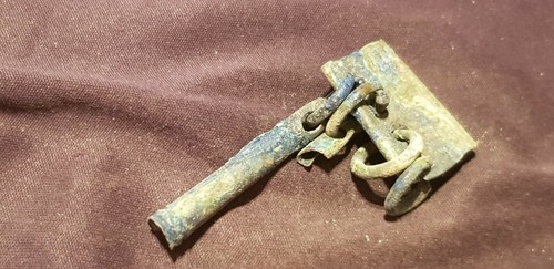 Very rare Superb Viking copper alloy adornment. Please read description. L82n