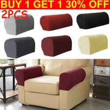 2PCS Armchair Covers Chair Arm Protector Sofa Cover Stretch Armrest Slip Cover