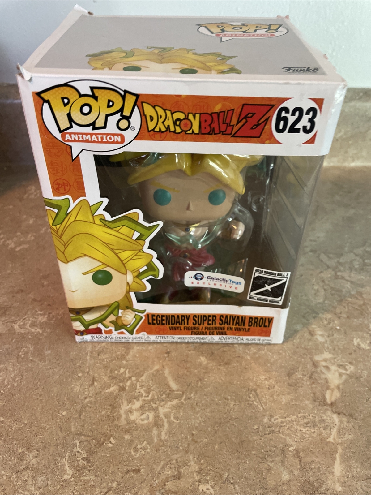 Funko Pop! Dragon Ball Z Legendary Super Saiyan Broly 6 Pulgadas Exclusivo
