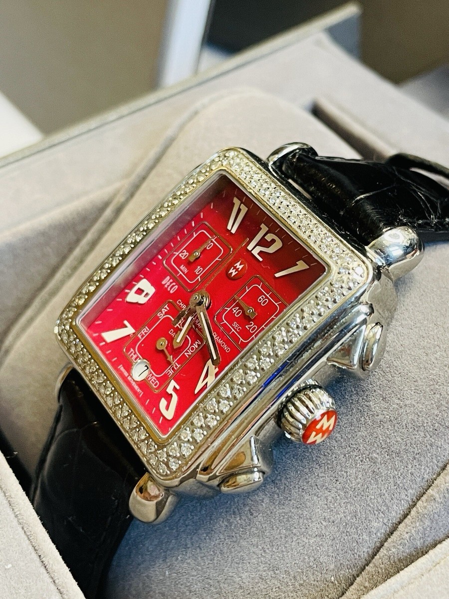 MICHELE DECO CAROUSEL CHRONOGRAPH LADIES WATCH WITH DIAMONDS