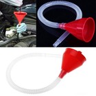 Efficient and Mess Oil Pouring Universal Car Funnel with Detachable Hose