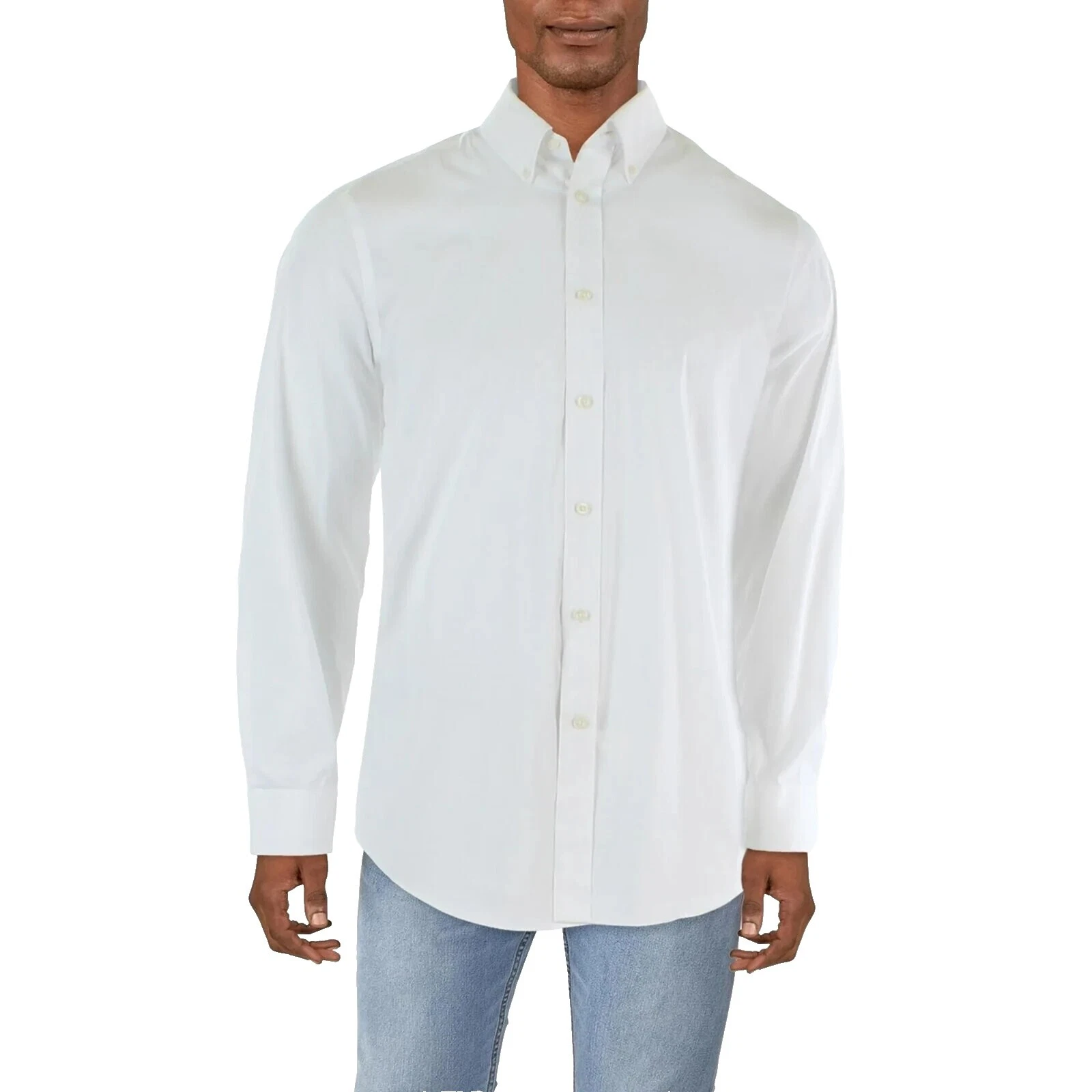 Lauren Ralph Lauren Long Sleeve Slim Casual Button-Down Shirts for Men