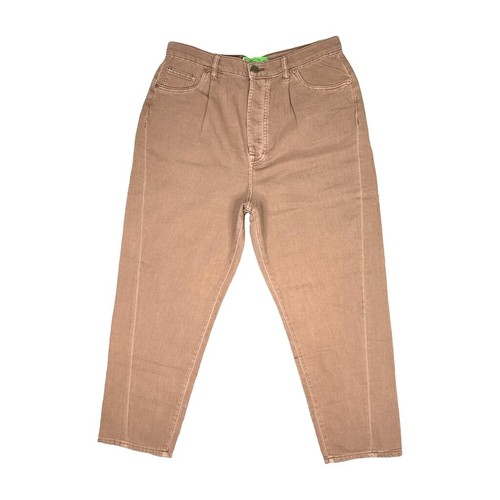 BEAUTIFUL PEOPLE Extra Wide Leg Linen Cotton Gray Silhouette Pants