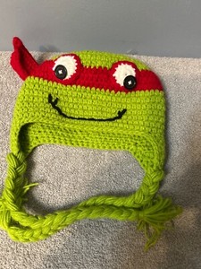 Ninja Turtle Crochet Hat for kids
