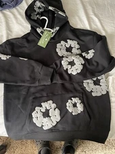 Denim Tears Monochrome Hoodie Black Size Large 