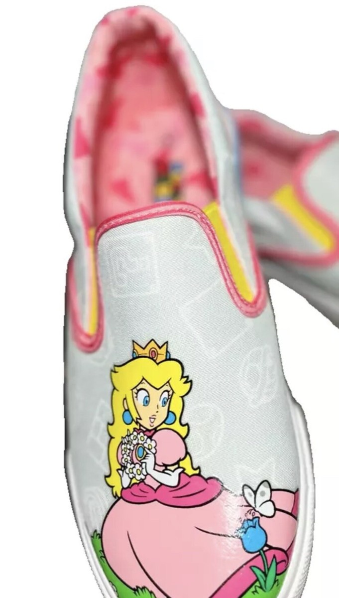 peach‼️ Nintendo Women's Princess Peach Casual High-Top Sneaker