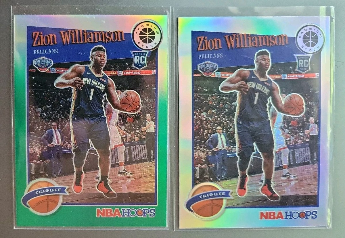 2019-20 Panini Prizm Zion Williamson rookie RC green prizm