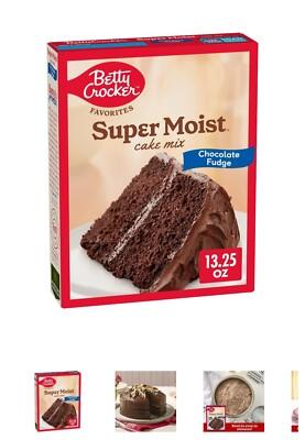 Betty Crocker Super Moist Chocolate Fudge Cake Mix