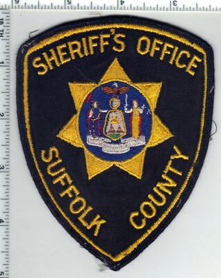 サフォーク郡 シュリフバッジとパッチセット