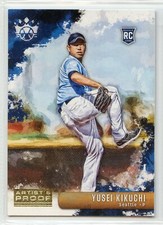 2019 Diamond Kings Artist's Proof Variations - #112 - Yusei Kikuchi - Mariners