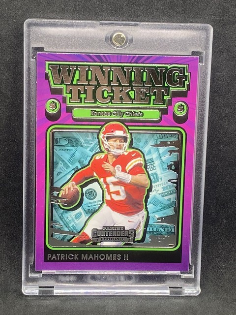 Patrick Mahomes Winning Ticket Panini Chiefs Mvp Mint