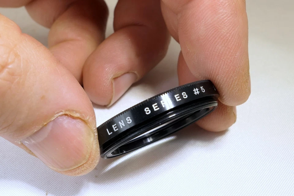 33mm Threaded P&B Close-Up +3 Macro glass lens Filter series V #5 screw in type - Image 2 of 4