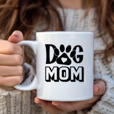 Dog Mommy Personalised Custom mother's day Gift present 11oz coffee mug for Mom