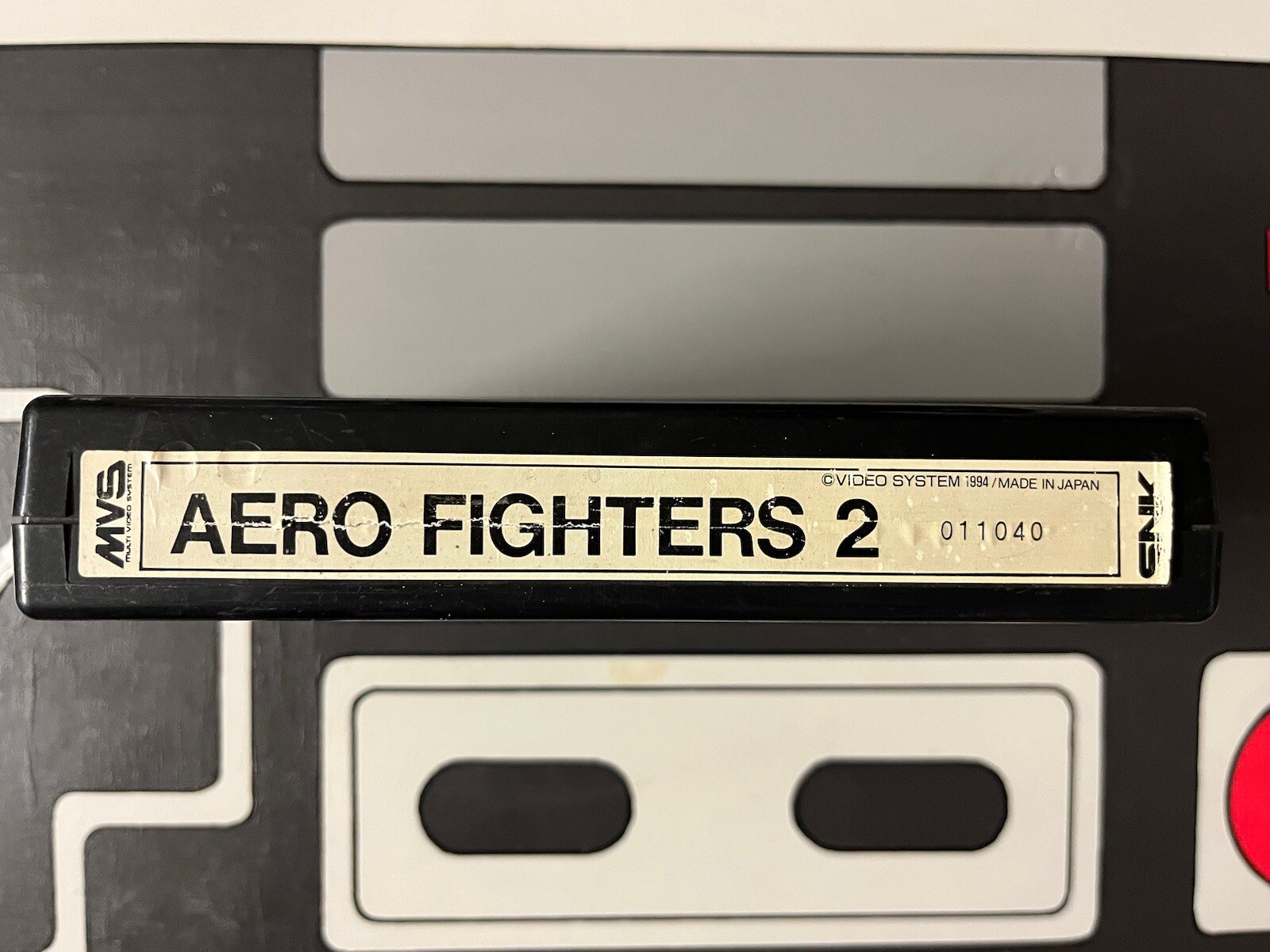 2 Autocollants étiquettes Pour Cartouches MVS Neo Geo - Jeu Au Choix (ex: Fatal Fury) - France