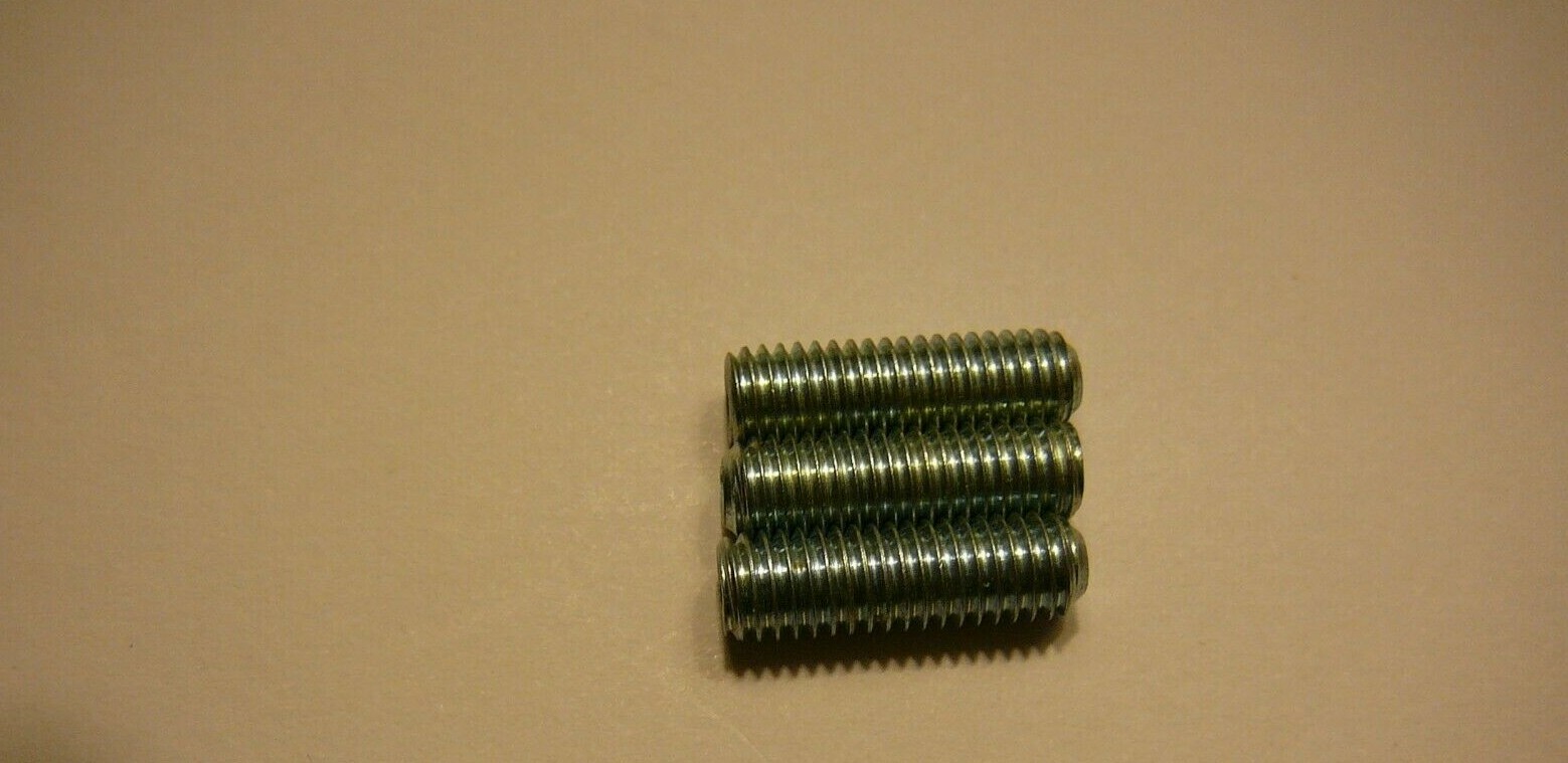 3 IKEA Threaded Pins Rods Part # 142122 which can be turned by an Allen ...