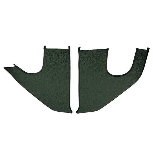 1967 1968 1969 1970 1971 1972 Chevy GMC Truck Carpeted Kick Panel Covers Green eBay