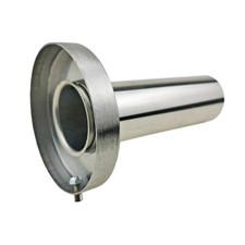 4.5 Stainless Steel Round Exhaust Muffler Tip Removable Silencer Inner Silence 4.5 Stainless Steel Round Exhaust Muffler Tip Removable Silencer Inner Silence