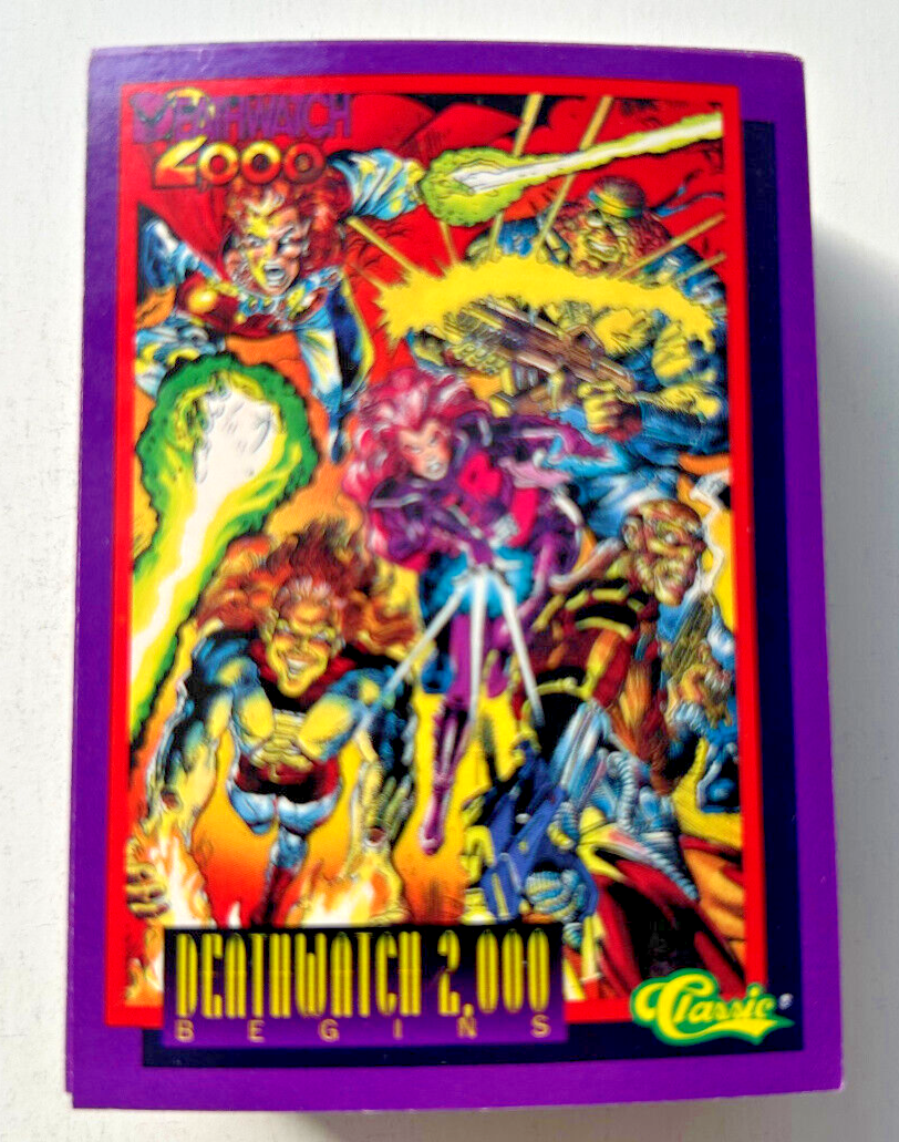 1993 Classic Deathwatch 2000 #1-100 Complete Trading Card Set