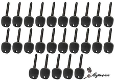New Toyota Bulk Locksmith Lot Of Transponder Chip Uncut Car Ignition Keys X 25