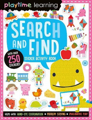 Playtime Learning Search and Find Sticker Book - Make Believe Ideas
