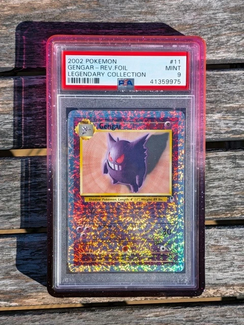 2002 Pokemon Legendary Collection Reverse Holo Gengar 11/110 PSA 9 MINT