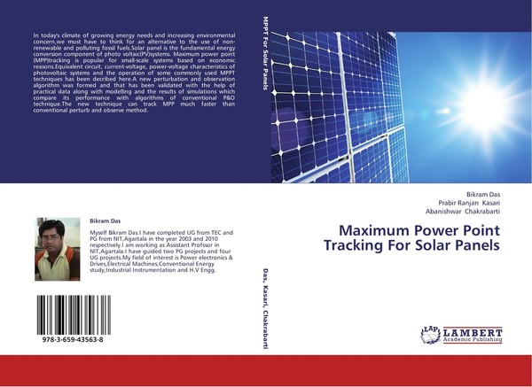 Bikram Das (U. A.) | Maximum Power Point Tracking For Solar Panels | Taschenbuch-image