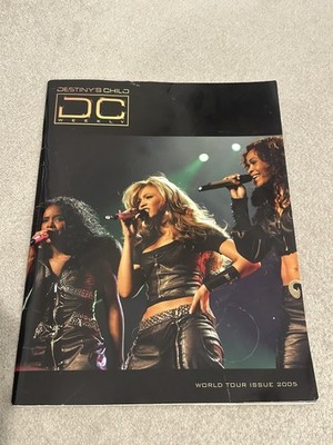 Destiny s Child Beyonce Kelly Michelle DC 2005 Tour Book Program