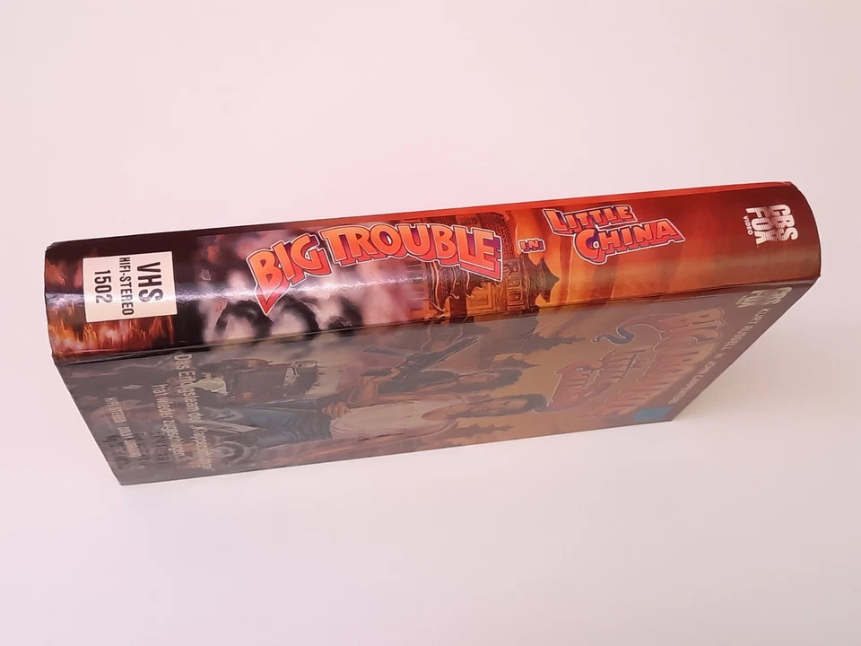 Big Trouble In Little China 1986 VHS German PAL Video Hartbox John Carpenter - Bild 3 von 4
