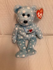 Ty Beanie Baby ❤️ I Love Minnesota The Bear 8.5" New MWMT's