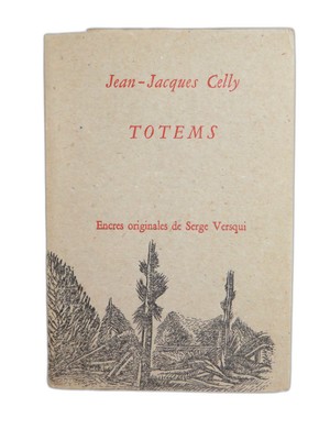 Totems - Gedichtband - Jean-Jacques Celly - Tuschezeichnungen - 1998