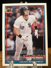 2026 Topps Series 1 1991 Insert - #T91-4 Colson Montgomery (RC) White Sox
