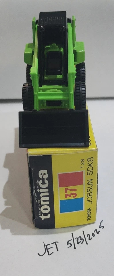 Nuevo Tomica 37 Toyota Jobsun SDK8 Escala 1/54 Hecho en Japón Tomy Diecast De Colección Foto 4 de 4