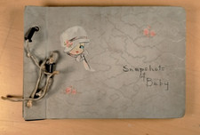 Baby's First Album - Snapshots of Baby 5 Weeks Old in 1925 Through 1928