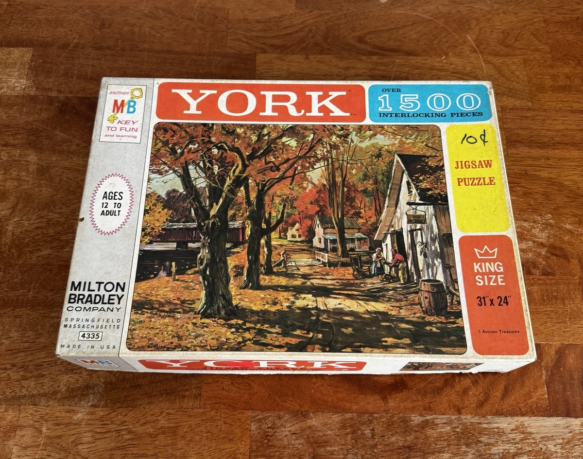Milton Bradley 1963 Vintage Puzzles for sale | eBay