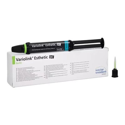 Ivoclar Vivadent 666119 Variolink Esthetic DC Luting Cement 5gm White Opaque Shd