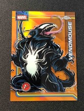 2026 Topps Chrome Marvel #189 Venomouse Orange Refractor /25