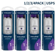 1-4PACK  V RYDROP  DR1RXD1 Refrigerator ICE Wate Filter 1 Replacement White US