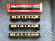 Hornby OO Gauge Pullman Coaches (3)  & R233 3rd Class Brake Coach No. 63.