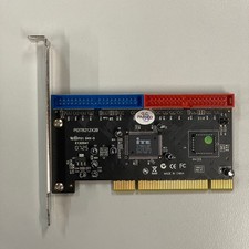 ST Lab A-160 PCI ATA133 IDE RAID Controller Card IT8212F Chip 2 Cables Driver CD