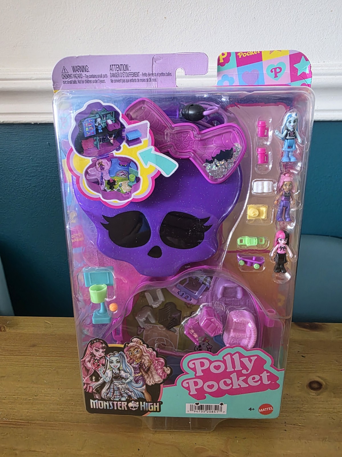 POLLY POCKET MONSTER HIGH - MATTEL BRAND NEW SEALED