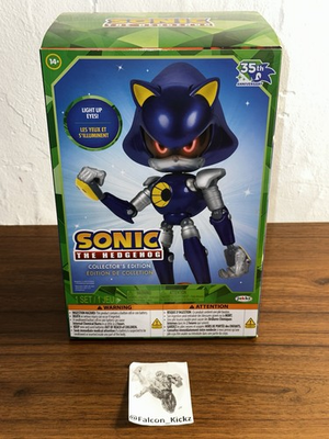 #ad Jakks Pacific Metal Sonic Collector#x27;s Edition 35th Anniversary 6quot; Figure IN HAND $135.00