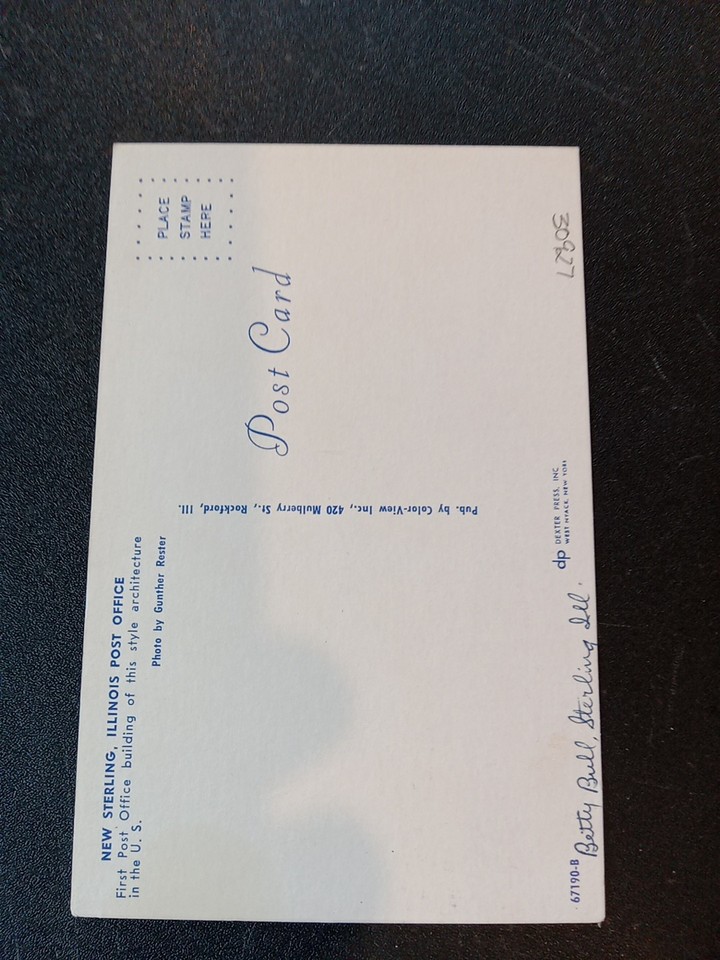 Postcard Sterling Illinois New Sterling Post Office New Architecture EBay postcard-sterling-illinois-new-sterling-post-office-new-architecture-ebay